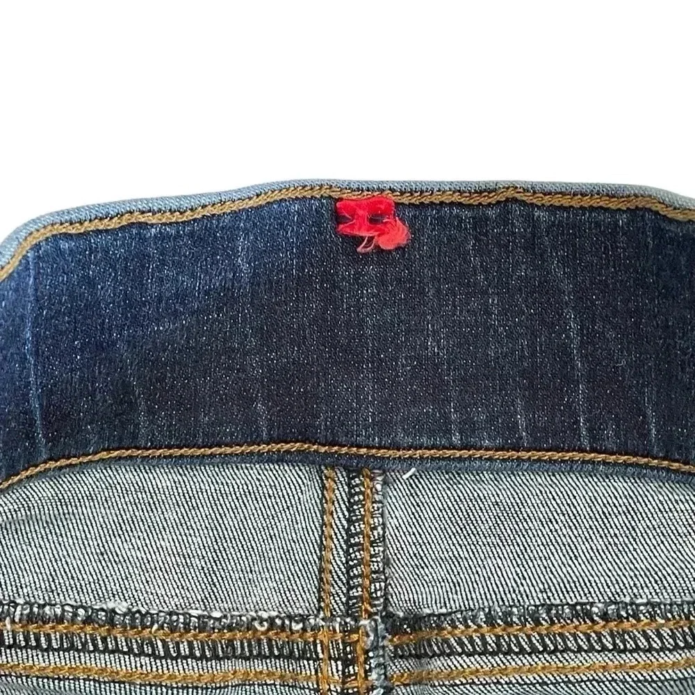 Spanx Distressed Denim Leggings Ankle Skinny Jeans Women Size M